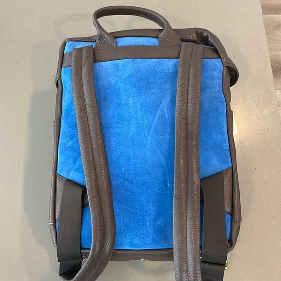 Del Toro Brown Leather Backpack - Picture 4 of 15